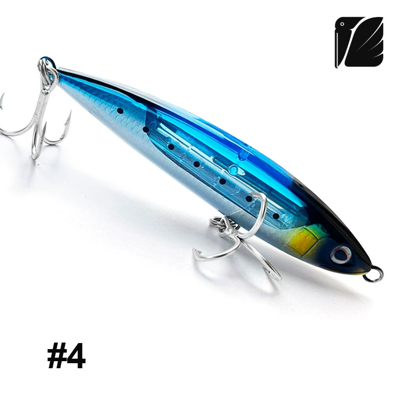 Lureel AuroraX Series Floating Pencil #AP15 - Active Flashing