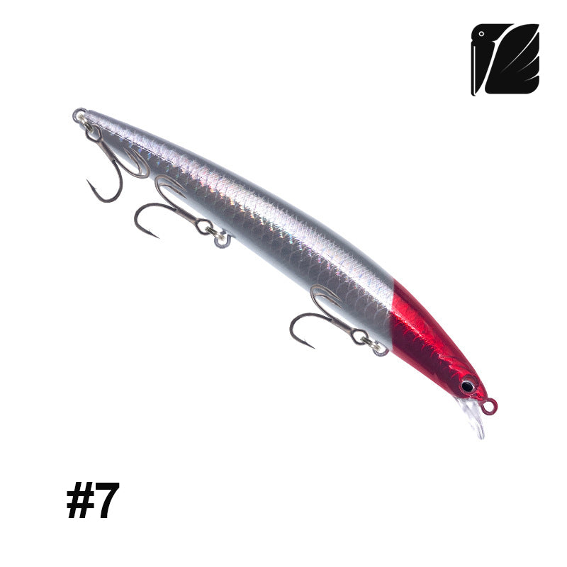 Lureel Floating Minnow #WB125 - with LRA&MWTS