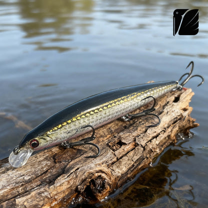 Floating Minnow with Magnetic Weight Transfer System #FM.lra.mwts.125.135