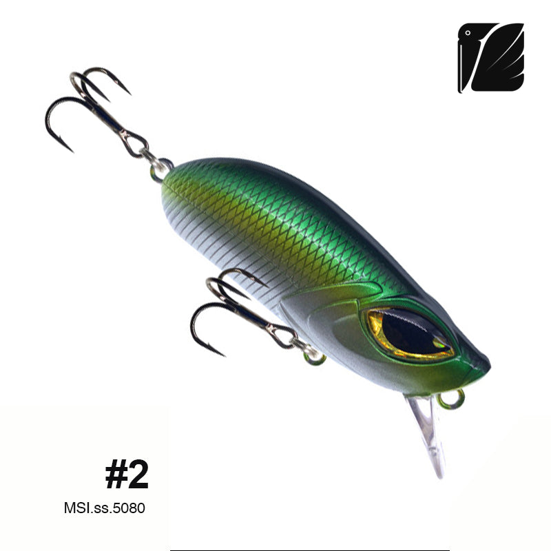 Super Monster, original slow-sinking minnow with unique swaying.#MSI.ss.5080