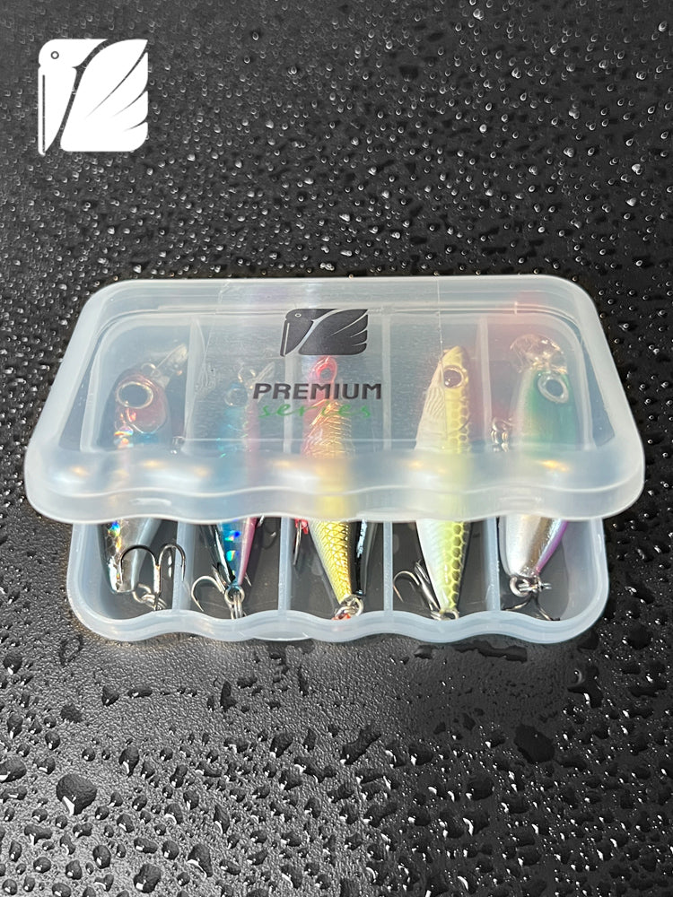 Mini-box 5in1 Various Minnows, Applicable in multiple scenarios.