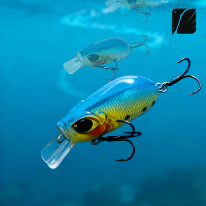 Super Monster, original slow-sinking minnow with unique swaying.#MSI.ss.5080