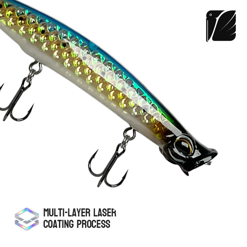 Floating Popper with Long-Range Attack #FP.lra.mwts.110.130