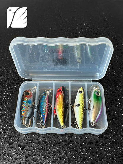 Mini-box 5in1 Various Minnows, Applicable in multiple scenarios.