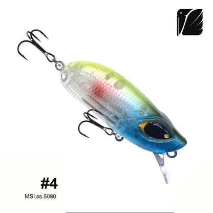 Super Monster, original slow-sinking minnow with unique swaying.#MSI.ss.5080