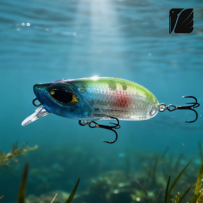 Super Monster, original slow-sinking minnow with unique swaying.#MSI.ss.5080