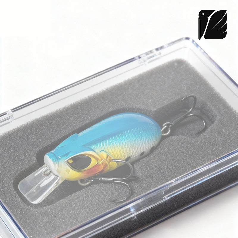 Super Monster, original slow-sinking minnow with unique swaying.#MSI.ss.5080