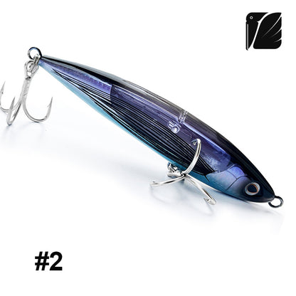 Lureel AuroraX Series Floating Pencil #AP15 - Active Flashing