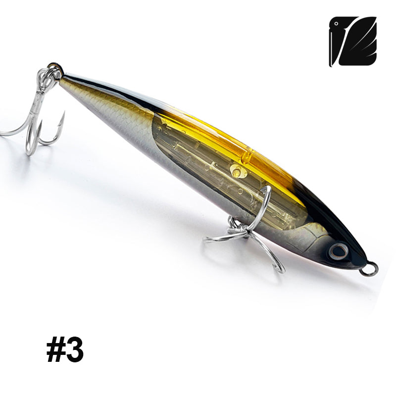 Lureel AuroraX Series Floating Pencil #AP15 - Active Flashing