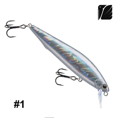 Lureel Hidden-Dragon sinking minnow #HD80 - with LRA&MWTS