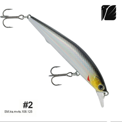 Suspend Minnow with Magnetic Weight Transfer System #SM.lra.mwts.108.125