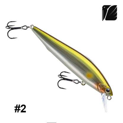 Lureel Hidden-Dragon sinking minnow #HD80 - with LRA&MWTS