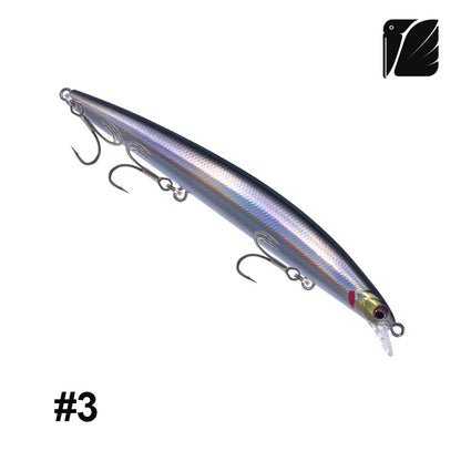 Lureel Floating Minnow #WB125 - with LRA&MWTS