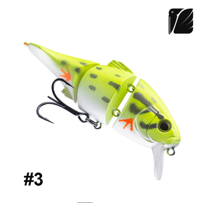Lureel Multi-Jointed Swimbait #GD72 - Floating Design