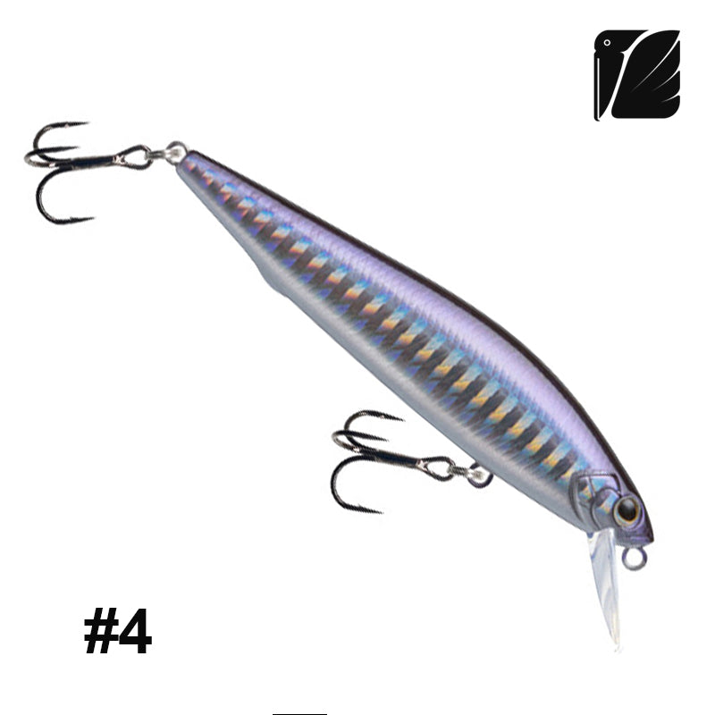 Lureel Hidden-Dragon sinking minnow #HD80 - with LRA&MWTS