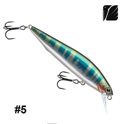 Lureel Hidden-Dragon sinking minnow #HD80 - with LRA&MWTS